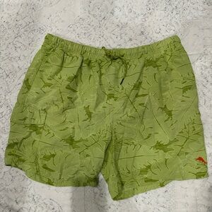 Tommy Bahama Relax Lime Green Mesh-Lined Swim Trunks XL beach vacation